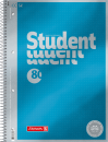 Collegeblock Premium Student | A4, punktiert, 80 Blatt, blau